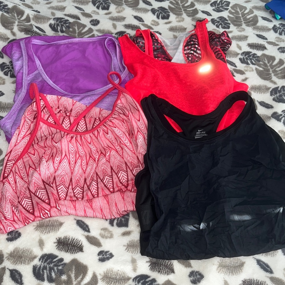 Womens Size Large Tank Tops Nike Prana